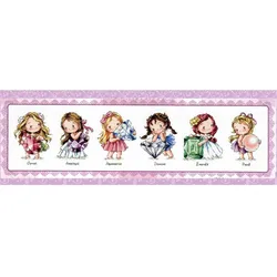 G137 Stich Cross Stitch Kits Craft Packages Cotton Fabric Floss Counted New Designs Needlework Embroidery Cross-Stitching