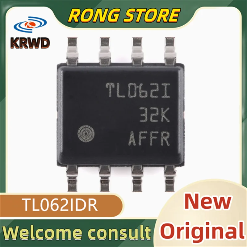 30PCS TL062I   New and Original Chip IC SOIC-8 TL062IDR TL062ID TL062I TL062