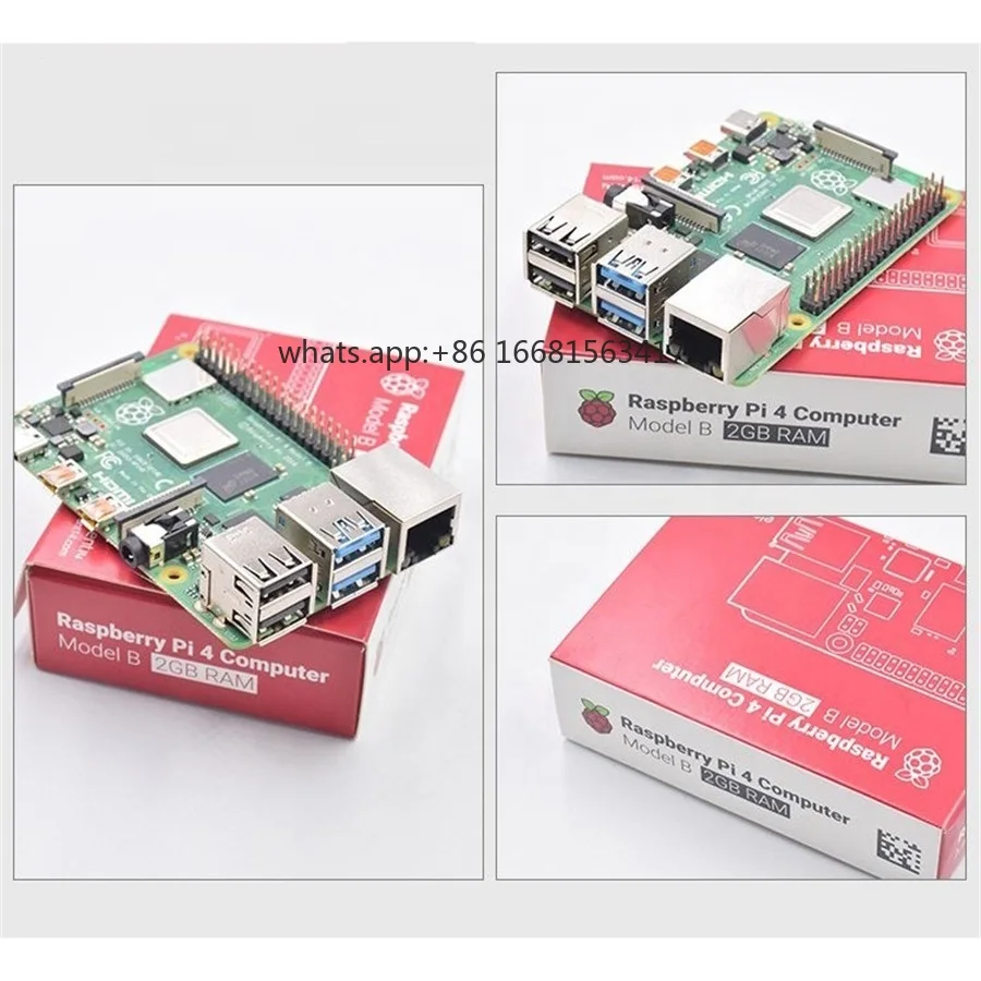 Raspberry PI4 2/4/8GB Raspberry Pi 4 Model B Power Management Development Boards And Kits Picture Showed UK