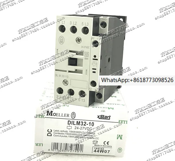 

DILM17-10 DILM25-10 DILM32-10 DC24-27V Genuine Jinzhong Muller DC Contactor