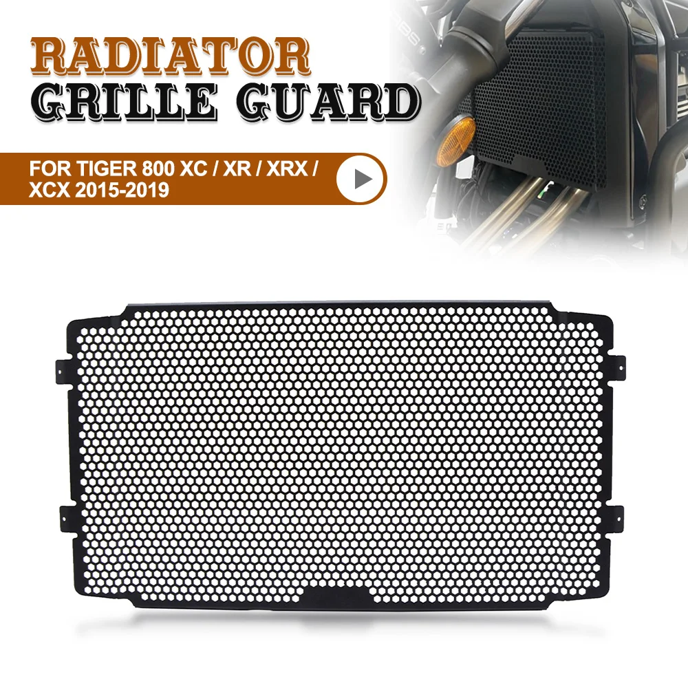 

For Tiger 800 XC / XR / XRx / XCx 2015-2016-2017-2018-2019 Motorcycle Radiator Grille Grills Guard Cover Protector Tiger800