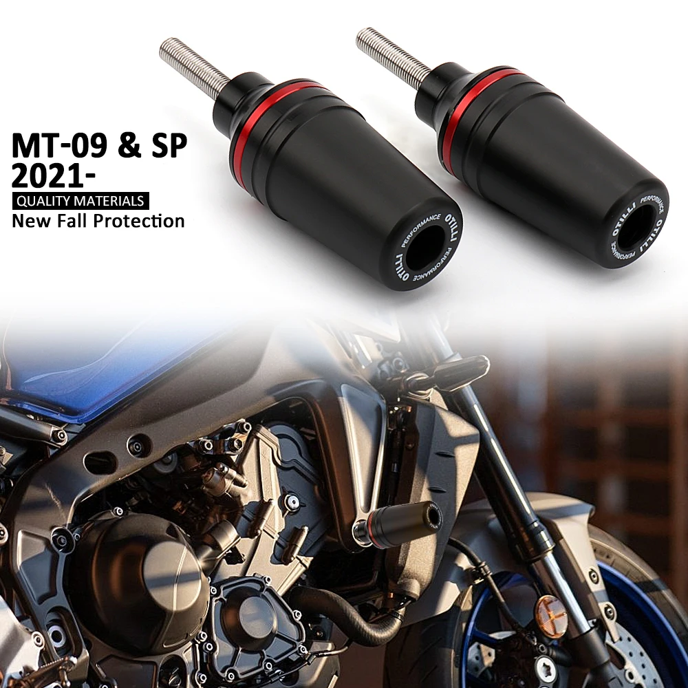 

Motorcycle Falling Protection Frame Slider Fairing Guard Anti Crash Pad Protector For YAMAHA MT-09 MT09 MT 09 SP 2021 2022 2023