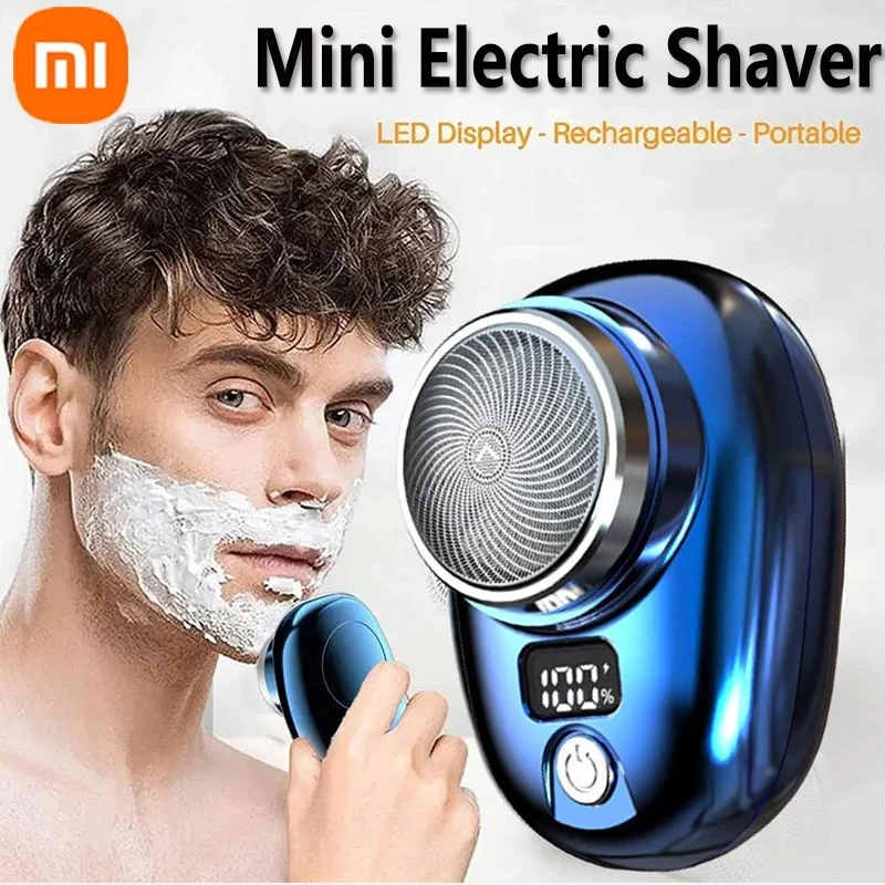 Xiaomi Men's Electric Shaver USB Charge Mini Pocket Travel Razor Comfortable Easy Travel Beard Body Hair Trimmer Pocket Razor