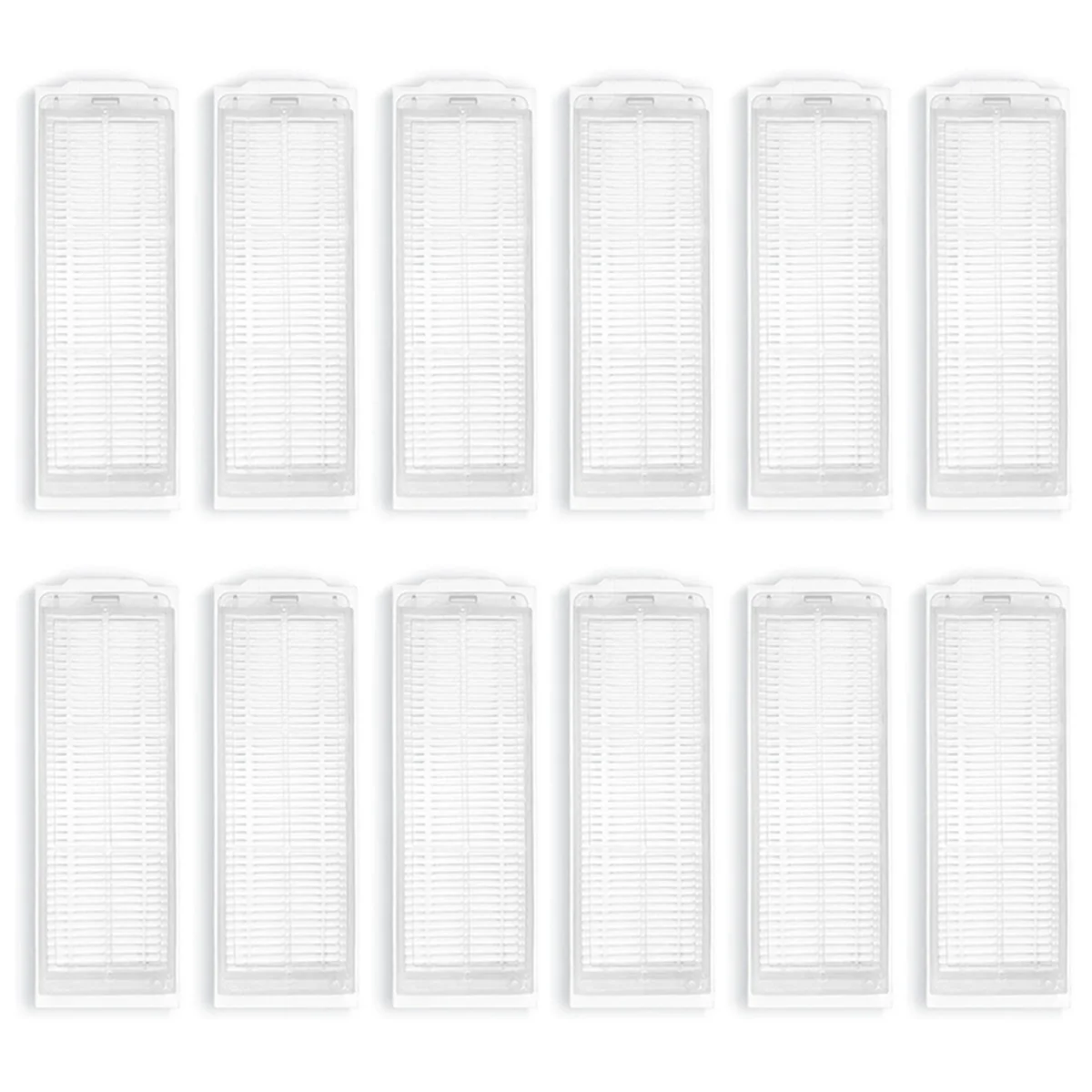 مكانس استبدال جزء 12 قطعة تناسب 11090 تدور الثورة فلتر Hepa روبوت المكانس استبدال قطع الغيار الملحقات