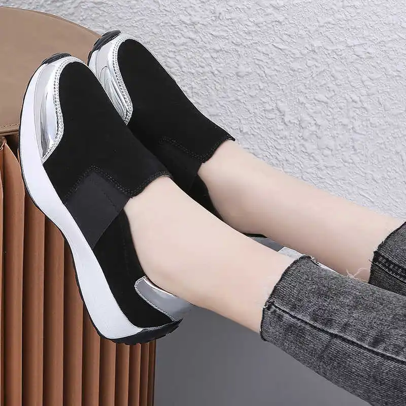 

Plateforme Sumer Women's Sneakers 41 Tennis White Woman Boot Black Shoes With Sports Teniz Snekaers Trainners Hospitality