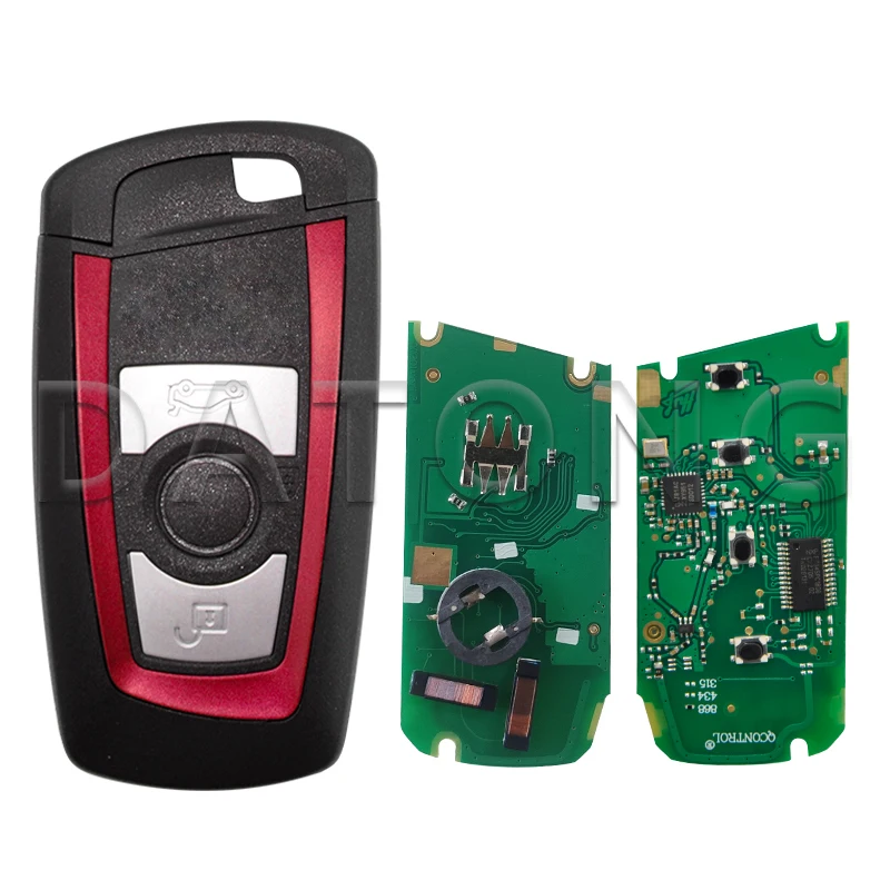 Datong Wereld Auto Smart Key Voor BMW F 1 2 3 4 5 6 7 CAS4 + FEM Systeem 315Mhz/433Mhz/868Mhz ID49 Chip Auto Afstandsbediening Sleutel Keyless Entry