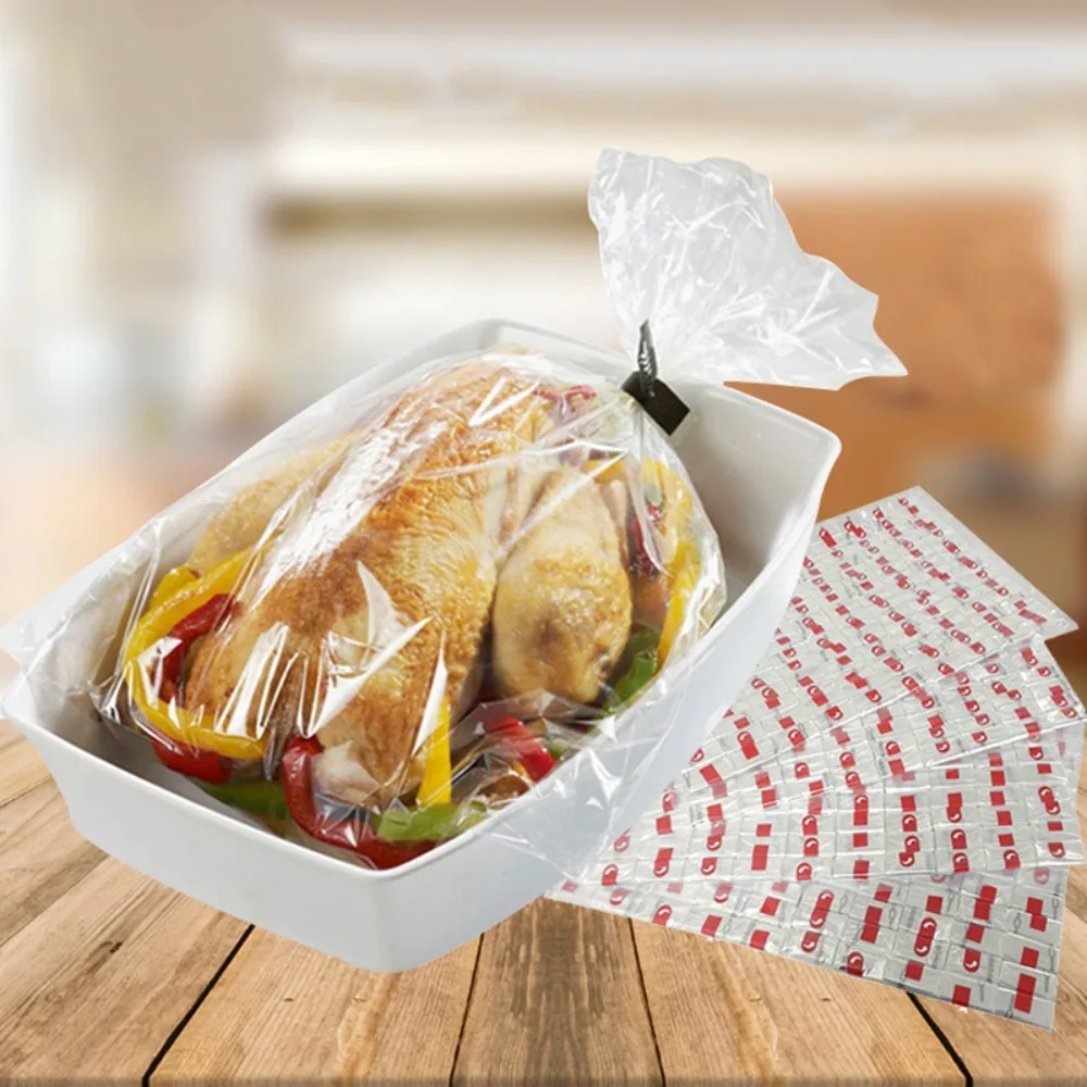 Nuevo 20 piezas bolsa para horno de cocina resistente al calor, bolsas con revestimiento de pavo para asar, olla de cocción lenta, revestimientos para ollas, accesorios de cocina