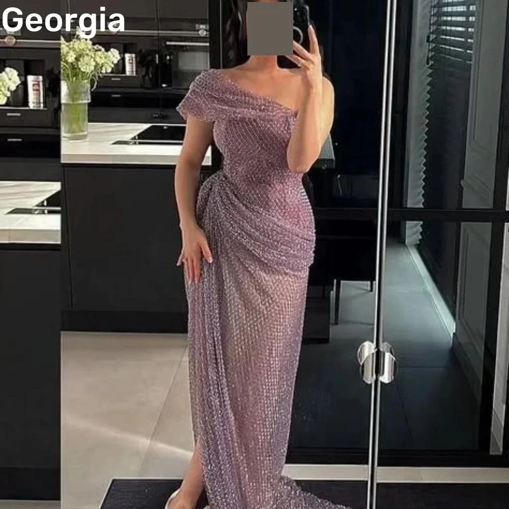 Robe De soirée De luxe, personnalisée, sans bretelles, longueur au sol, ligne a, fermeture éclair, robe De soirée De mariage, à volants, sans manches