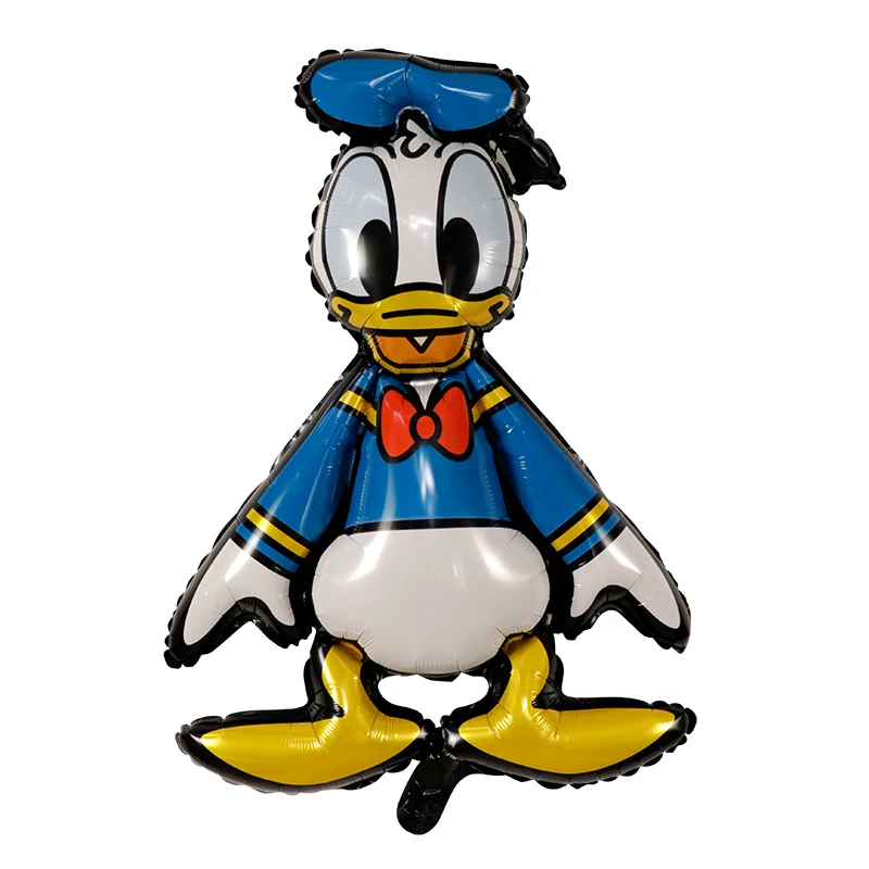 بالونات ديزني دونالد داك فويل، مستلزمات حفلات ميكي للأطفال، بالونات تزيين لحفلات أعياد الميلاد السعيدة، هدايا للأطفال #5