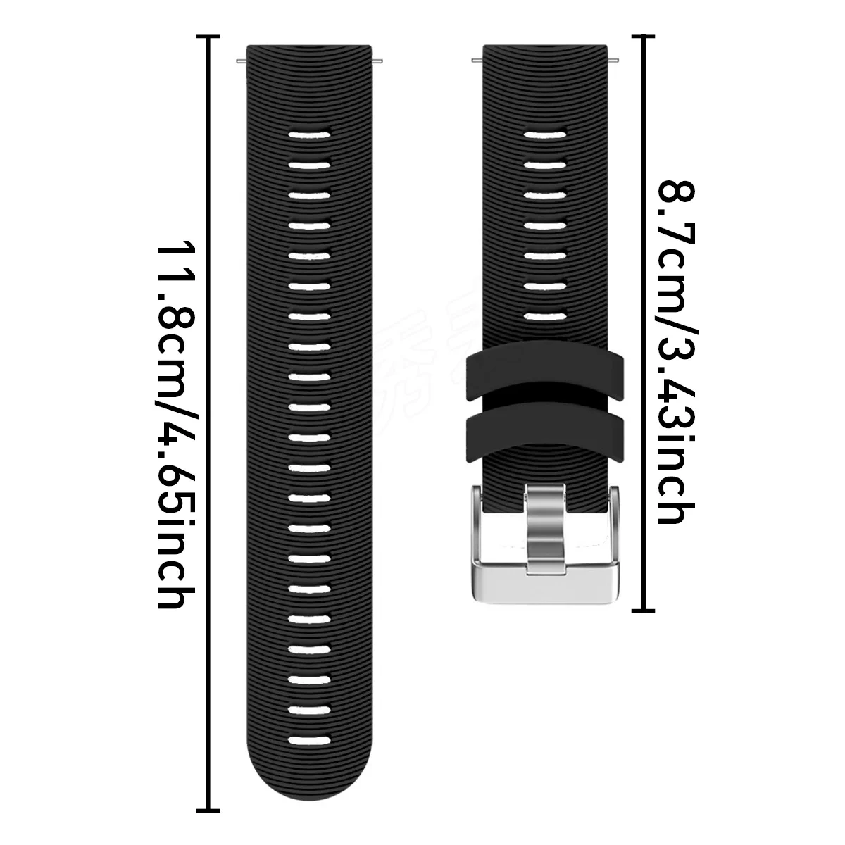 Forerunner 158 55 245 645 Music Smart Watch Band 20MM Bracelet Wrist Straps For Garmin Forerunner 245 245M Watchband Unisex