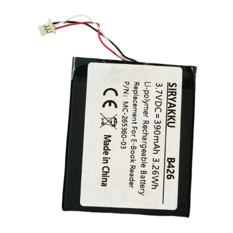 MC-265360-03 890mAh 전자책 리튬 폴리머 배터리 킨들 499 558 7 7세대 8 8세대 X SY69JL WP63GW 58-000083 58-000151 교체용