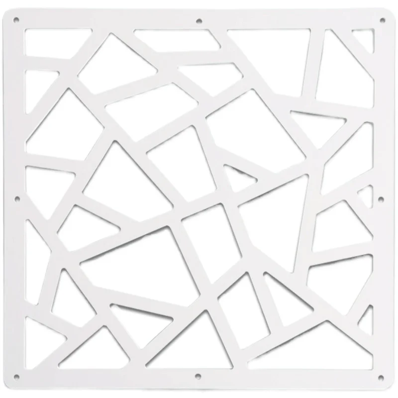 10 pz pannello in legno bianco schermo divisorio appeso divisorio pieghevole scheletro decorazione floreale intagliato tende morbide