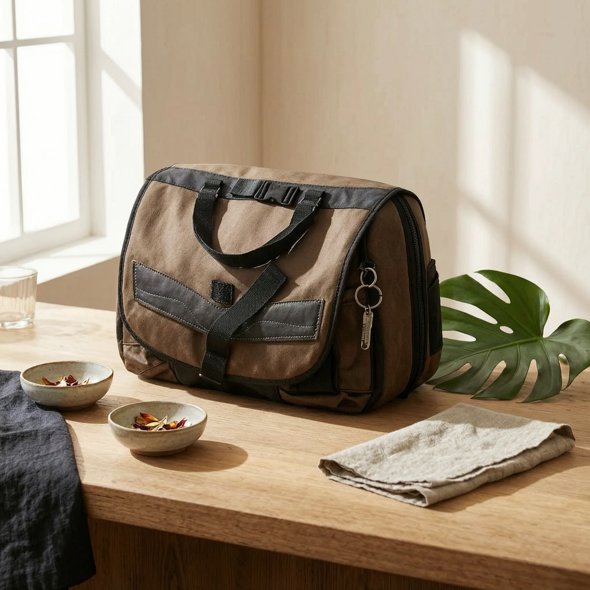 horse-saddle-bag-lightweight-canvas-saddle-bag-equestrian-gear-long-lasting-multi-compartment-for-equestrians
