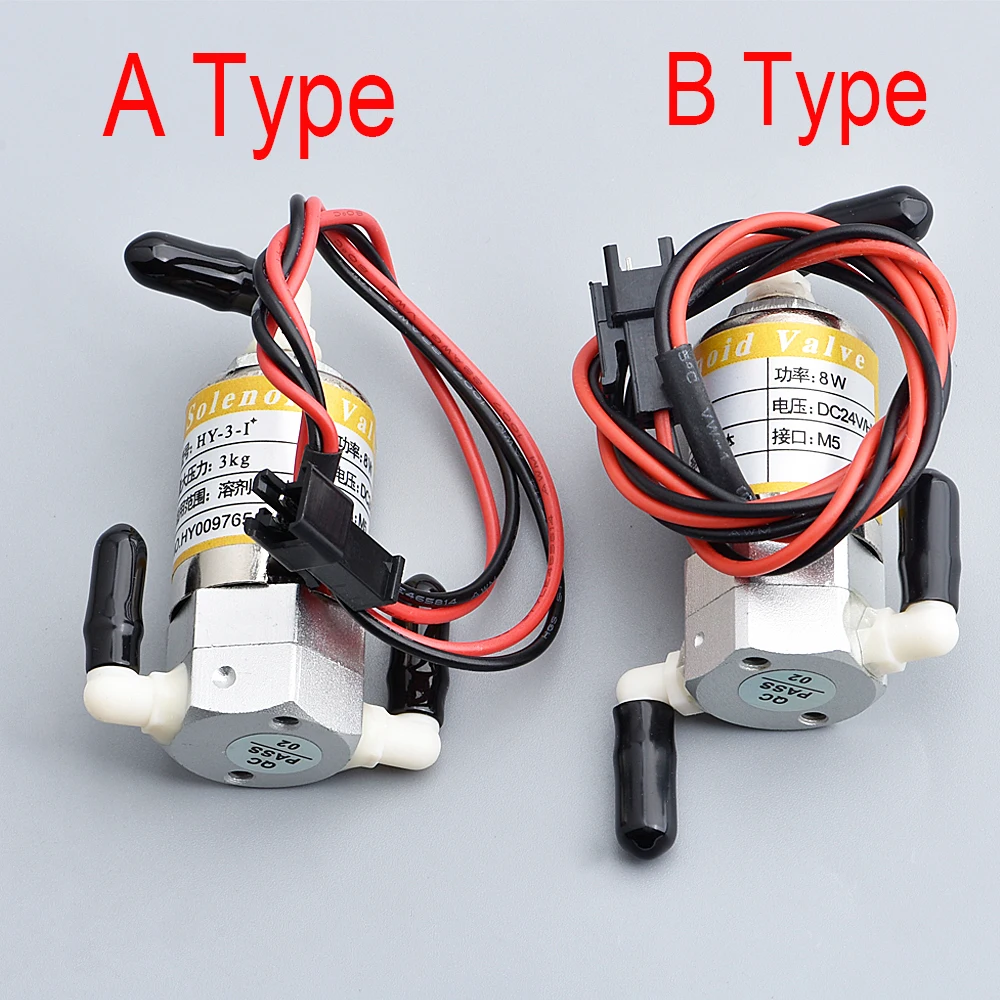 

HY-3-I Solenoid Three Way Ink Air Valve for Epson Roland Mimaki Muto Seiko and Other Wide Format Inkjet Printer