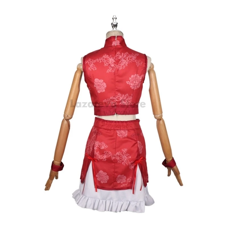 

Сакура Кёко аниме Puella Magi Madoka Magica косплей костюм одежда парик униформа косплей Cheongsam волшебная девушка Хэллоуин вечерние