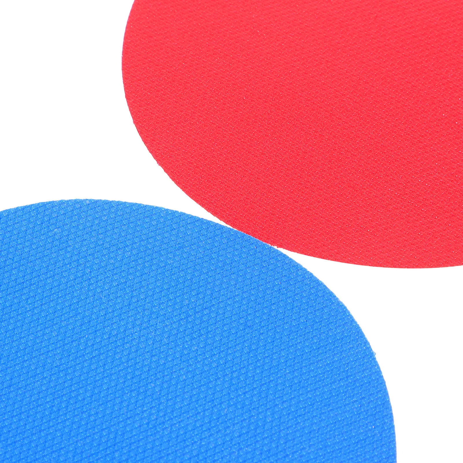 30Pcs Carpet Markers Round 12.5cm Colorful Nylon Stickers for Classroom Teaching Game Learning Activity Spot