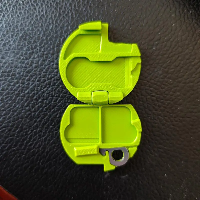 3D Printed Portable SIM & TF Card Holder Waterproof Memory Card Storage Case with Eject Pin for Hiking Trips