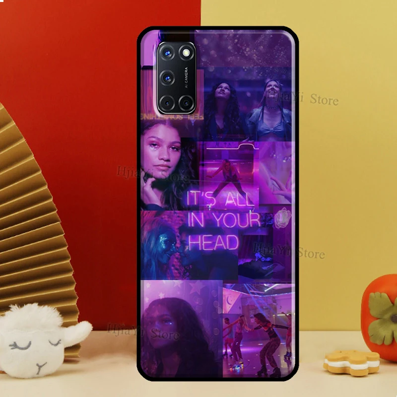 American TV Euphoria Zendaya Rue Case For OPPO A74 A94 A54 A53 A57 S A5 A9 A15 A52 A72 A17 A77 A78 A91 A93 A16 A76 A96 Coque