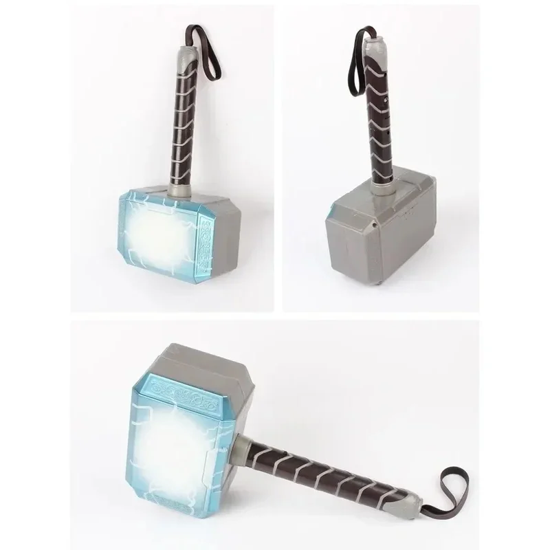 Sky02 تأثيري بطل ثور مصباح ليد مضيئة السبر خوذة قناع سلاح المطرقة زلزال عباءة الملابس مجموعات لعبة مجسمة زي pa88Ji