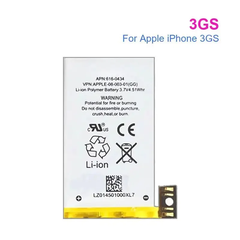bateria do telefone móvel 3GS para a capacidade real de Apple iPhone 3GS