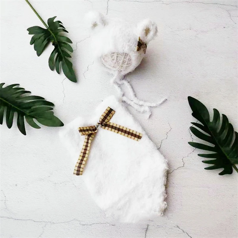 Newborn Photography Clothing Hundred Day Baby Photography Creative Clothing Artistic Photos Cute Styling Knitted Set Photography