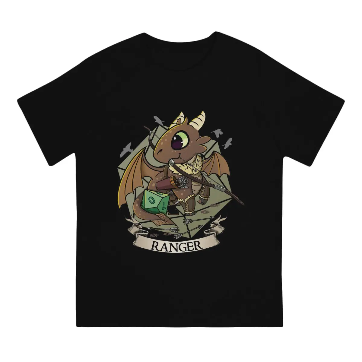 Dragon Ranger DND Game T Shirt Fashion O-Neck TShirt Harajuku Streetwear