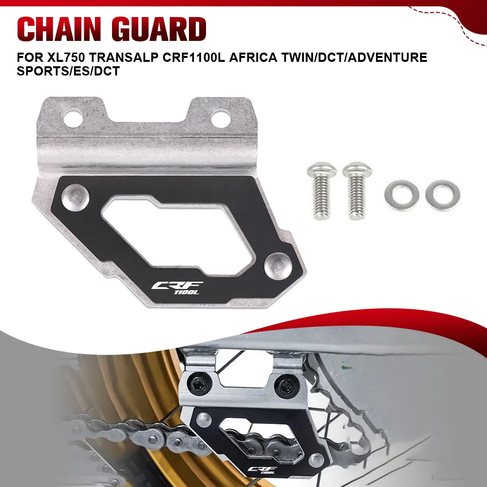 

Motorcycle Chain Decorative Guard Protector Cover For HONDA XL750 Transalp CRF1100L Africa Twin/DCT/Adventure Sports/ES/DCT
