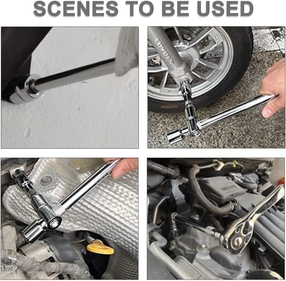 1/4 "3/8" 1/2 "محول مفتاح الربط السقاطة الكروم الفاناديوم الصلب السقاطة/تمديد المقبس/طقم التحويل لصيانة السيارات