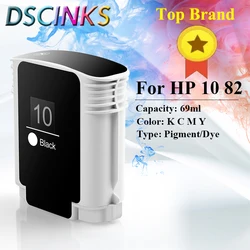 For HP 82 10 Compatible Ink Cartridge With Ink For HP Designjet 500 500ps 510 510ps 800 800ps 810 815 820 Printer CH565A C4844A