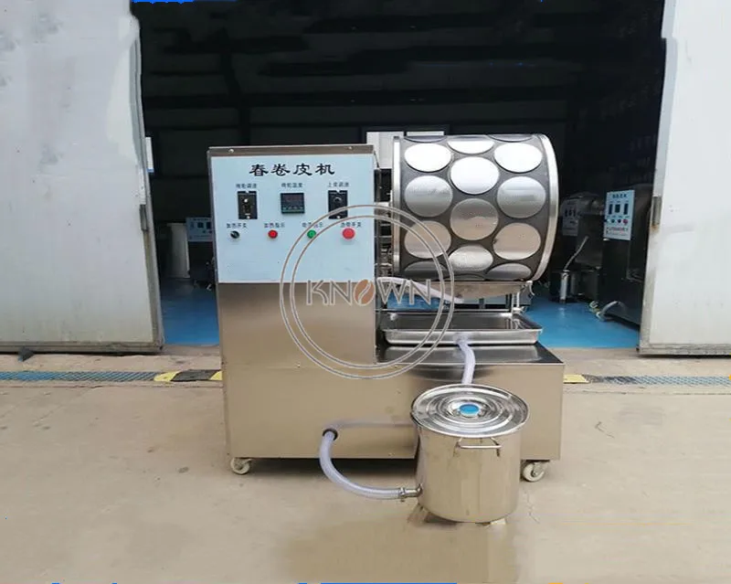 Máquina automática de tortilha de farinha de milho mexicana, três fileiras, roti, chapatti, rolo de mola, suporte de molde personalizado