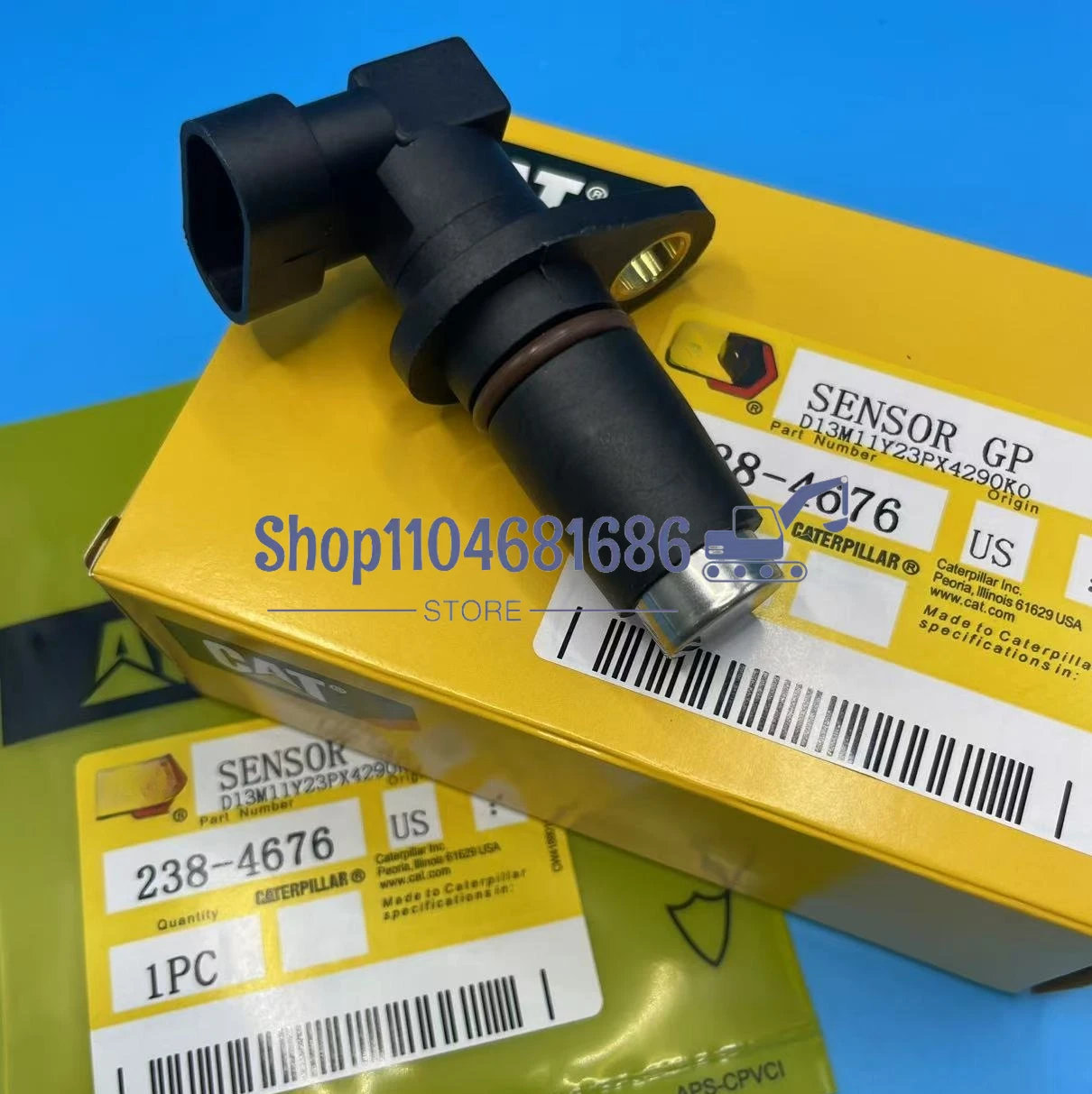 

Запасные части для экскаватора CA-T Caterpillar M313C M315D M316F M317 MH302 MH3037 MH304 Датчик об/мин в качестве скорости 2384676 238-4676 Подходит