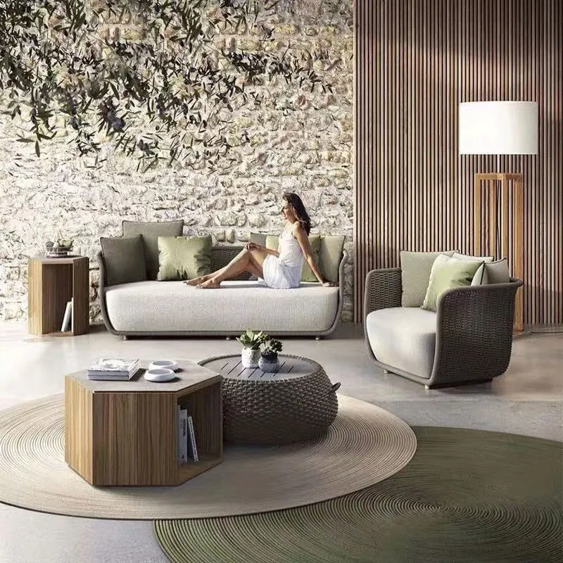

Foshan Outdoor Furniture Modern Villa Courtyard Patio Garden Outdoor Furniture Sofa, Outdoor Patio Furniture Set