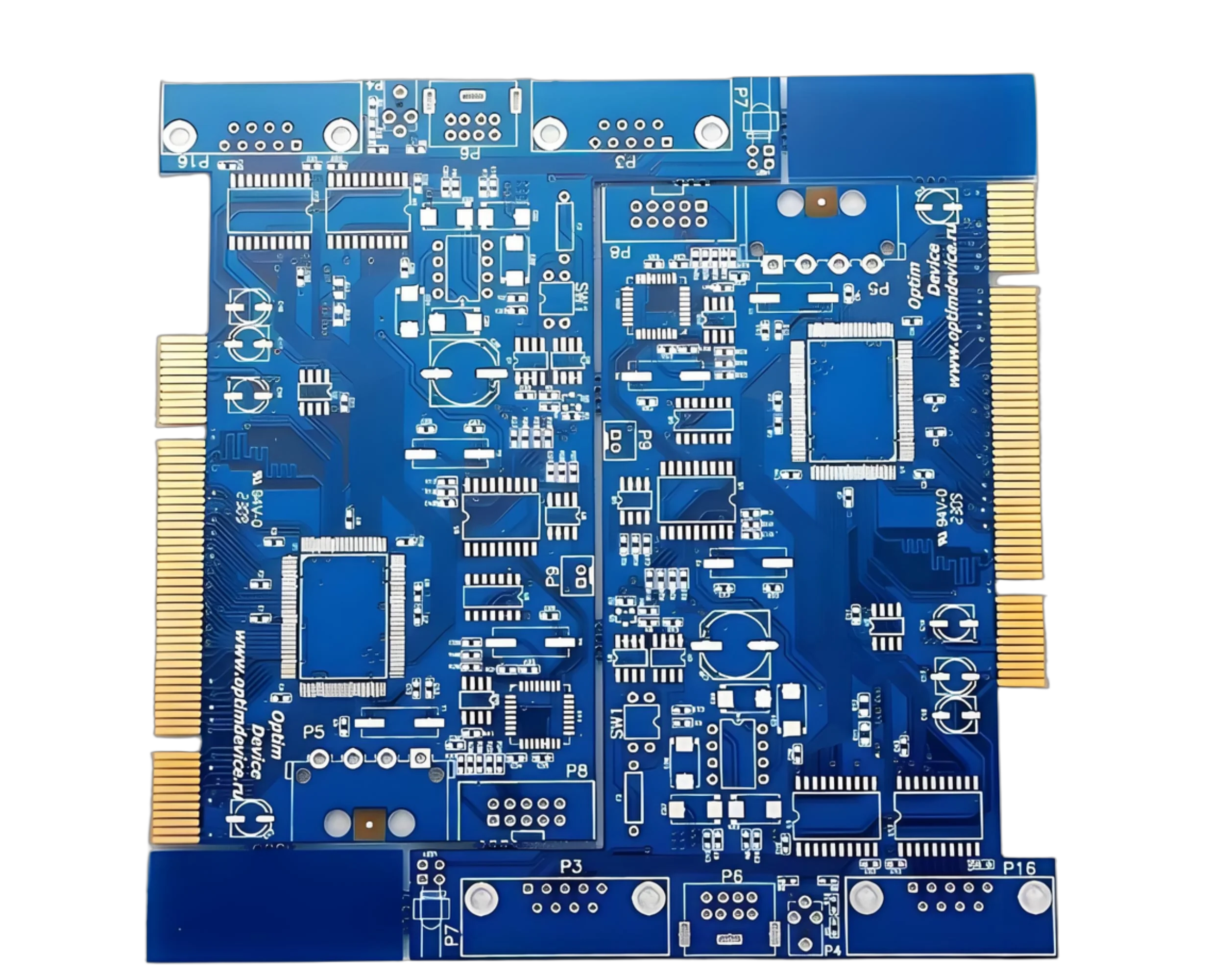 Cienka płytka bazowa FR4 do obwodów drukowanych, różne formy obróbki powierzchni do samodzielnego projektowania elektroniki. — zdjęcie produktu 4