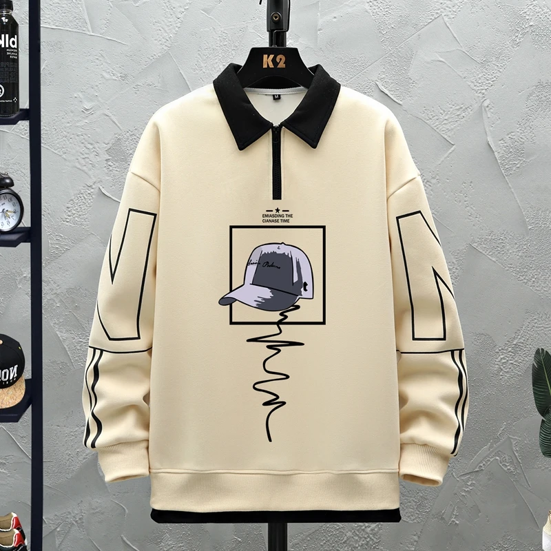 الرجال العرق قميص جديد في البلوز الربيع موضة هوديس للرجال الخريف فضفاض الرياضة بلوزة كاجوال Hombre طالب الذكور الشباب