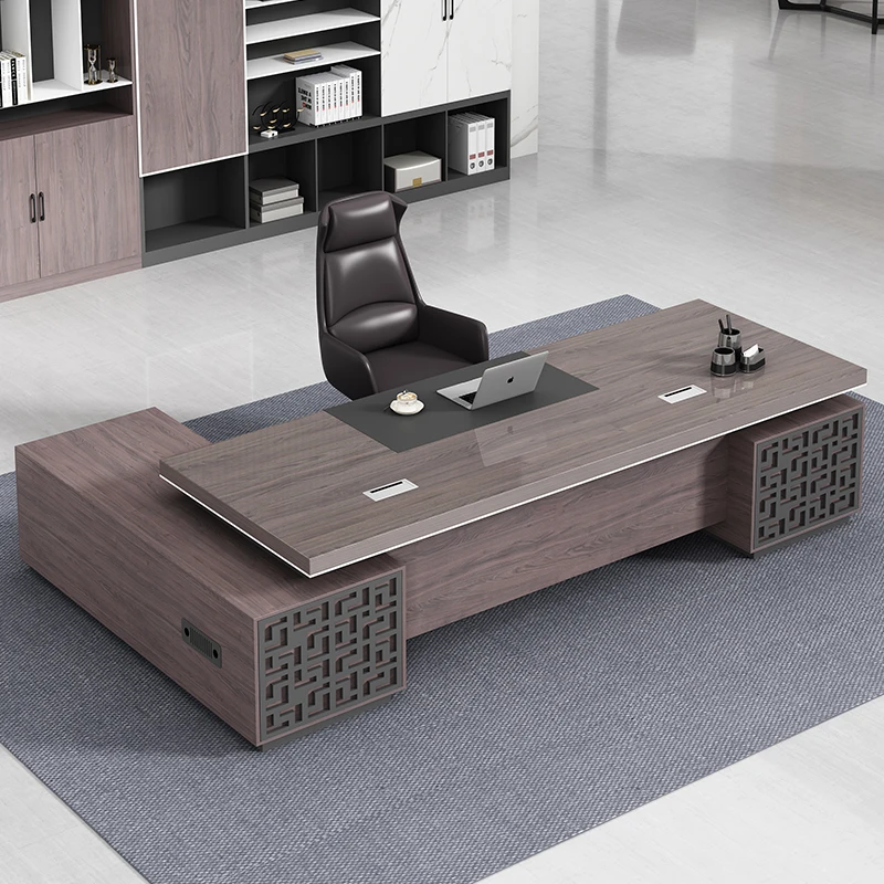 

Professional Customized Dirt Resistant Luxury Ceo Table Boss Office Furniture Modern Executive Office Desk Modern