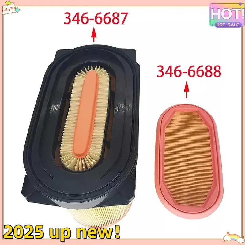 

Superior Quality-3466688 & 3466687 PA5290& PA5289 WA10387& WA10014 Air Filter Set For Caterpillar D3 D4 D5 415F2 416F 416F2 420F