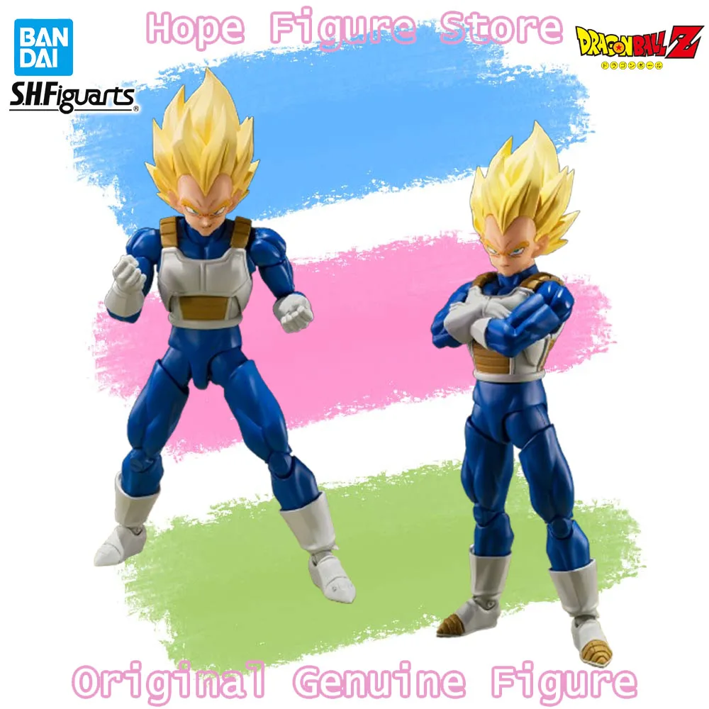 

В наличии Оригинальная фигурка BANDAI SHFiguarts Dragon Ball Z Dangerous Pride Super Saiyan Vegeta, аниме-модель, игрушка