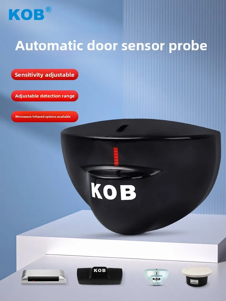KOB Automatischer Türsensor, elektrische Tür-Induktionssonde, Mikrowellensensor, Übersetzungstür, Infrarot-Anti-Quetsch-Radar