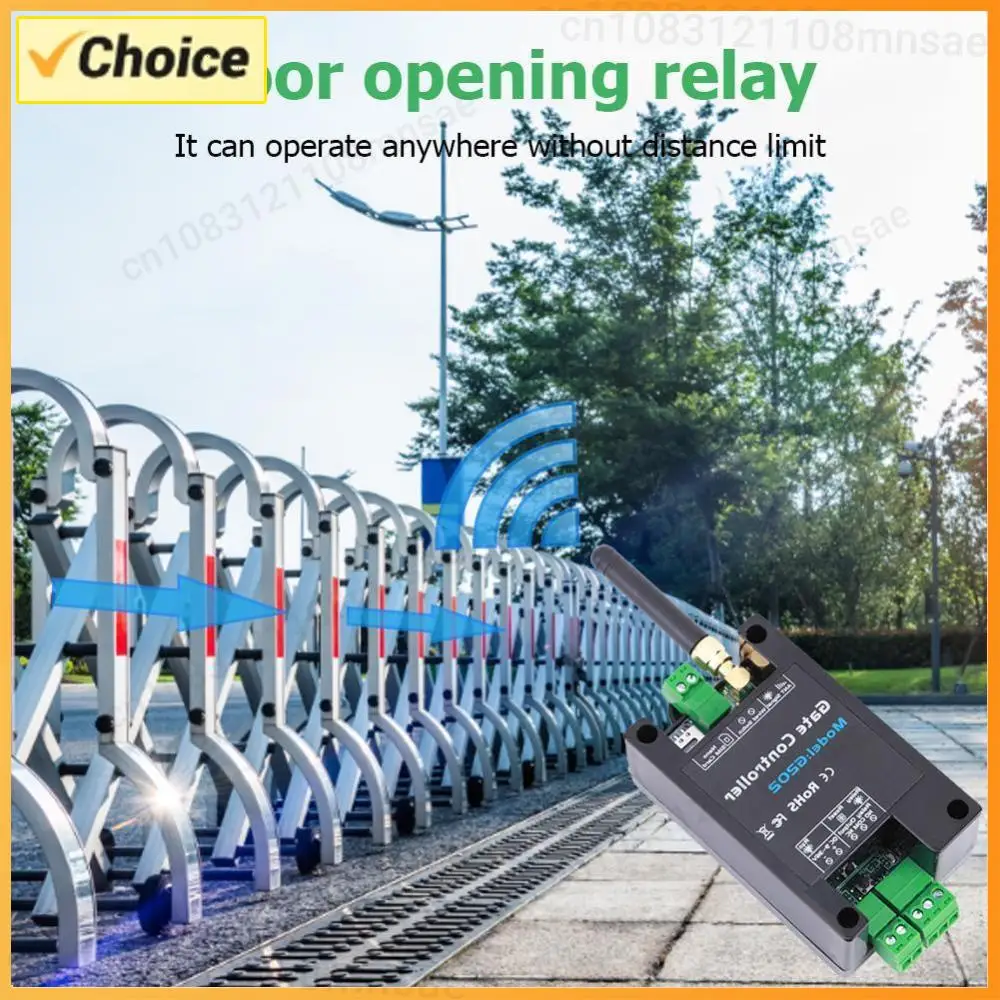 

Реле-открыватель ворот GSM с дистанционным управлением через мобильный телефон, управление звонком, 850/900/1800/1900 МГц