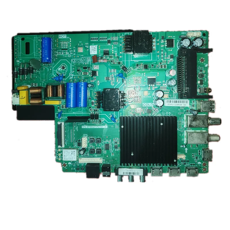 

TPD.MT9602T.PC731(T） Three in one 4KWiFi network motherboard tested and physical photos taken 91V 550ma 108w