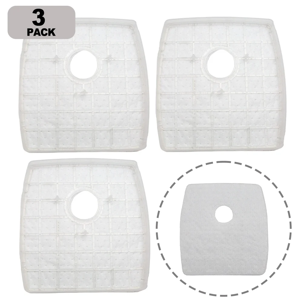 Papel de filtro de 3 pacotes para SilverCrest M690, para robô aspirador de pó WAP W310, filtro lavável, substituição incluída