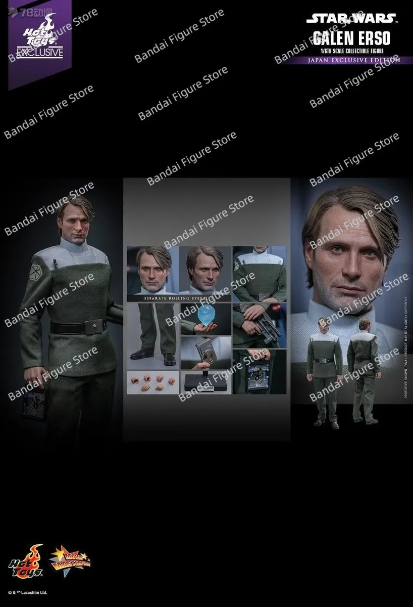 

HOTTOYS HT MMS775 1/6 Galen Erso Action Figure Rogue One：A Star Wars Story Fiction Exploration Movie Delicate 12" Figurine Model