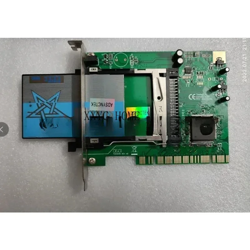 

CARDBUS functioRicoh R5C485 Chip PCI to PCMCIA P2CB485 New PCI-PCMCIA PC Card ATA P2 A2 Card SRAM card Reader supports 16/32bit