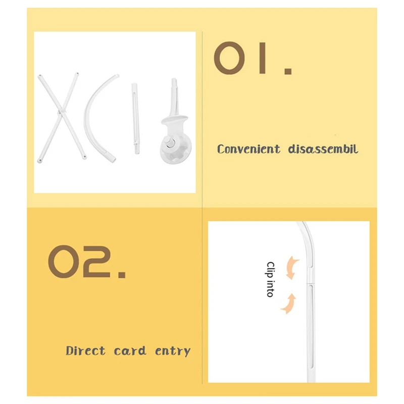 A93U-Bed Bell ขาตั้งเลียนแบบไม้กรอบผ้าเลียนแบบไม้ GRAIN Bed Bell จี้ไม้ GRAIN Music BOX