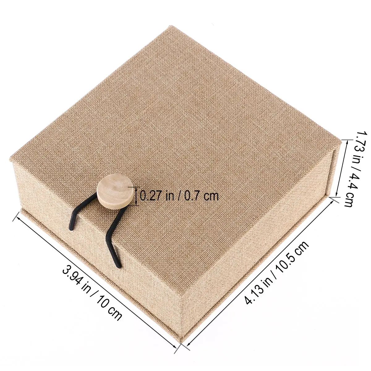 

Dustproof Jewelry Case Bracelet Boxes Gift for Wooden Wonderful Keepsake Refined Craftsmanship