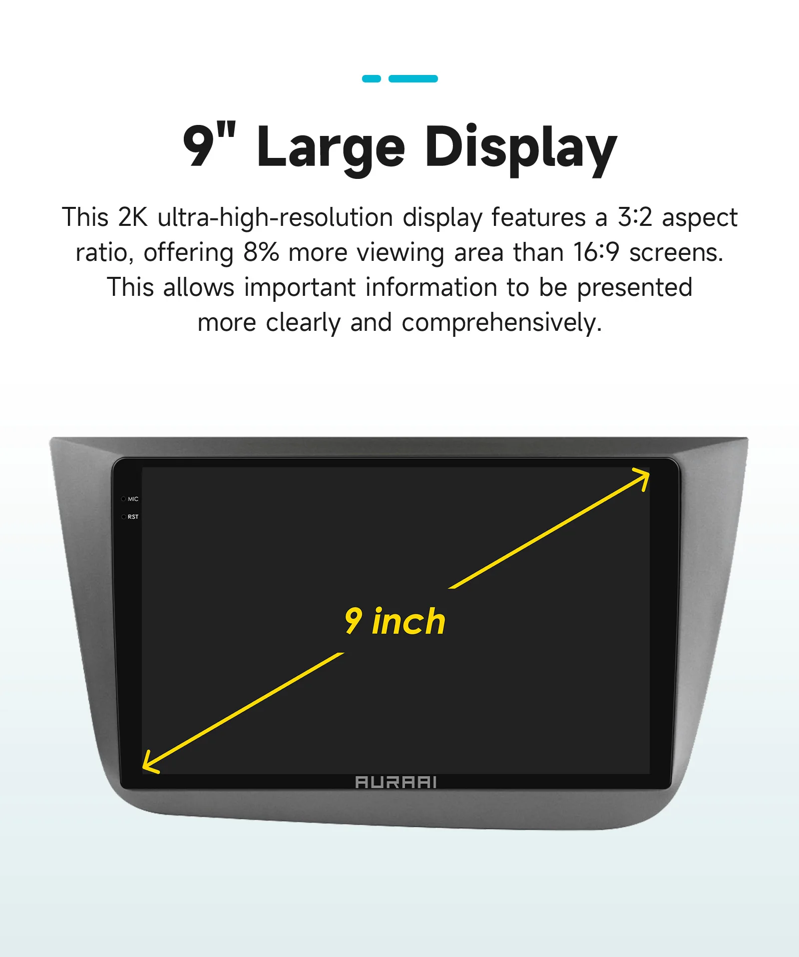 Hizpo Kabelloses 9'' 2K-Display Carplay Android Auto für Seat Altea 2004-2015 Toledo Auto-Infotainment-Multimedia-Player GPS-Stereoanlage – Detail 35