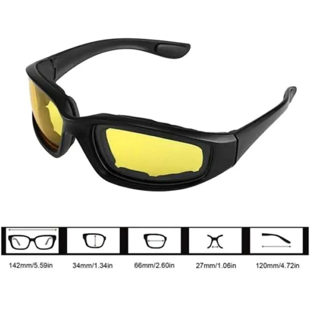 Outdoor Cycling Eyewear Sunglasses Riding Goggles Windproof Glasses Men Sports Sunglasses Goggles Bicycle Riding Accessories