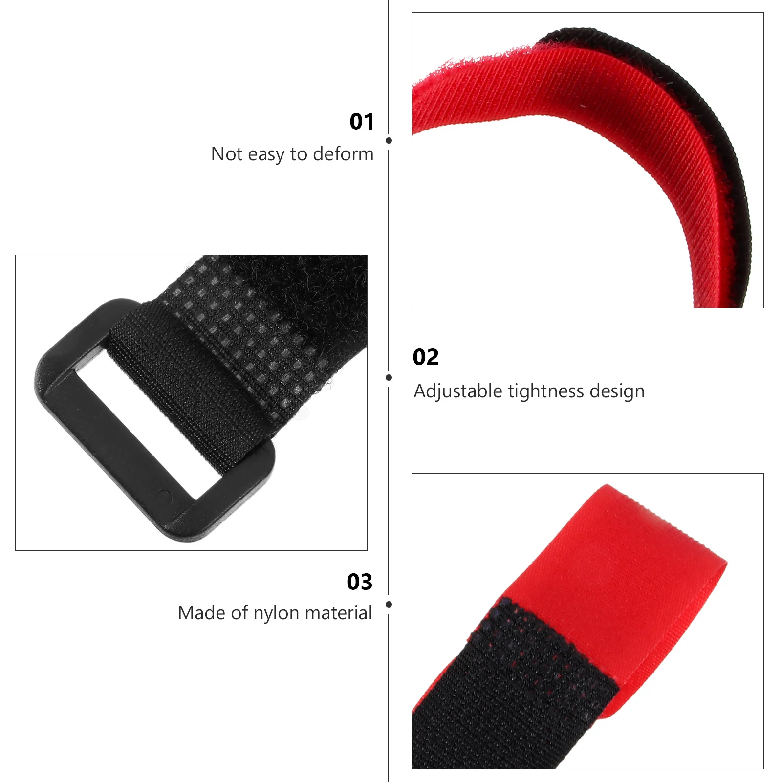 

4Pcs Rooster Anti-Crowing Collars Soft Adjustable Neck Belts Poultry Safety Noise Free Crow-Proof Collars Rooster Collar