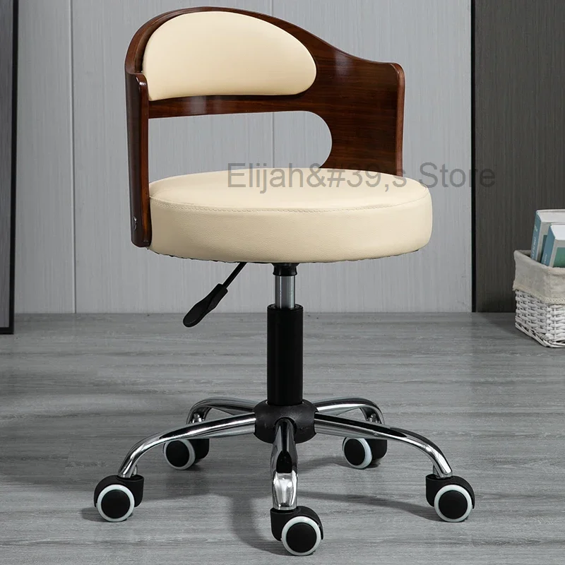 Office Stool Chair Telescopic Modern Design Adjustable Height Round Chairs Luxury Nordic Taburetes De Bar Home Furniture