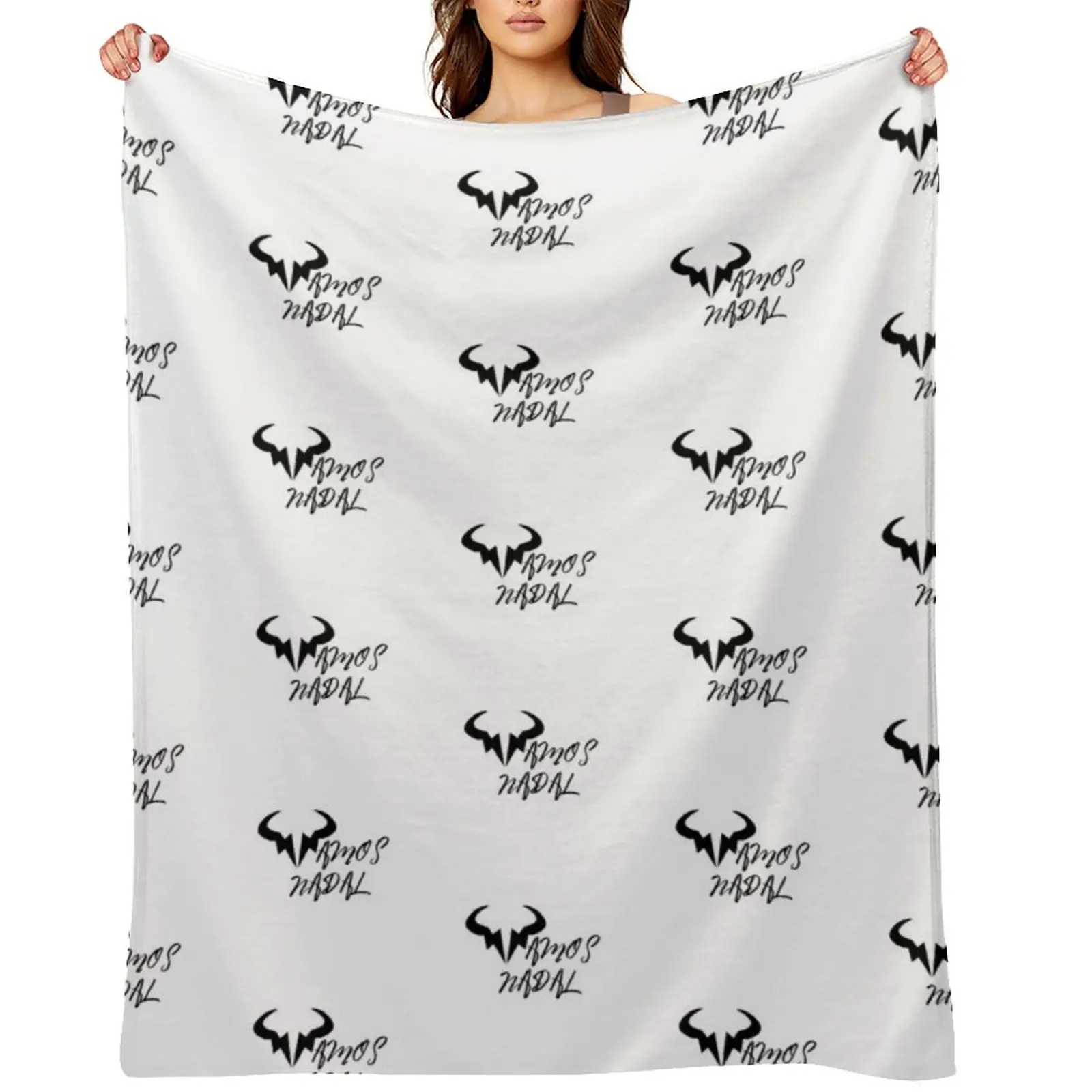 

VAMOS NADAL (RAFA NADAL) Throw Blanket Beautifuls Luxury Designer manga valentine gift ideas Blankets